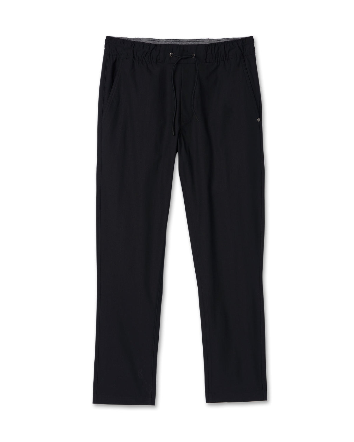 Meta Elastic Waist Pant Black 5-Pocket Stretch Pants | Vuori discount - US 1682