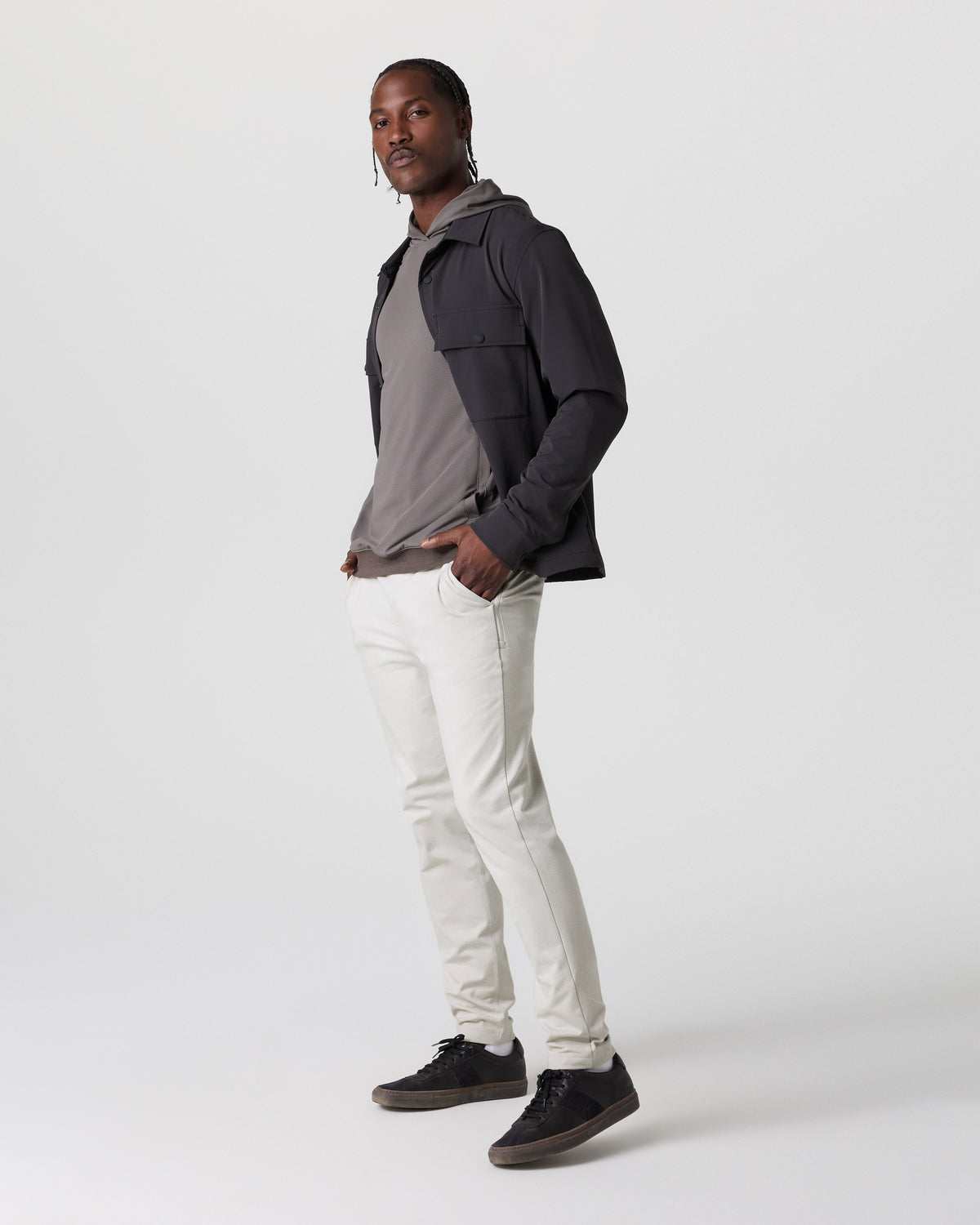 Coronado Pant Men's Salt Heather Zip Up Hoodie | Vuori shop - US 3643