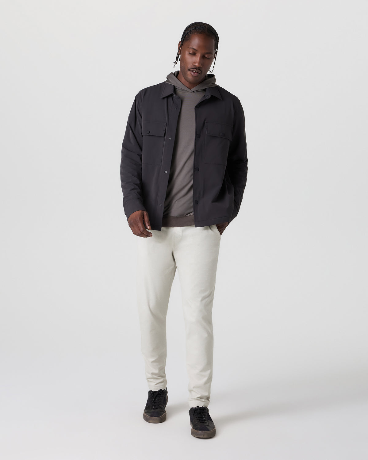 Coronado Pant Men's Salt Heather Zip Up Hoodie | Vuori shop - US 3643