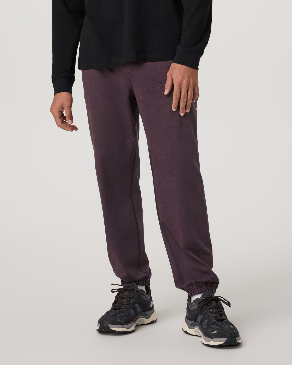 Men's Coronado Sweatpant 28" Raisin Heather | Vuori discount - US 1665