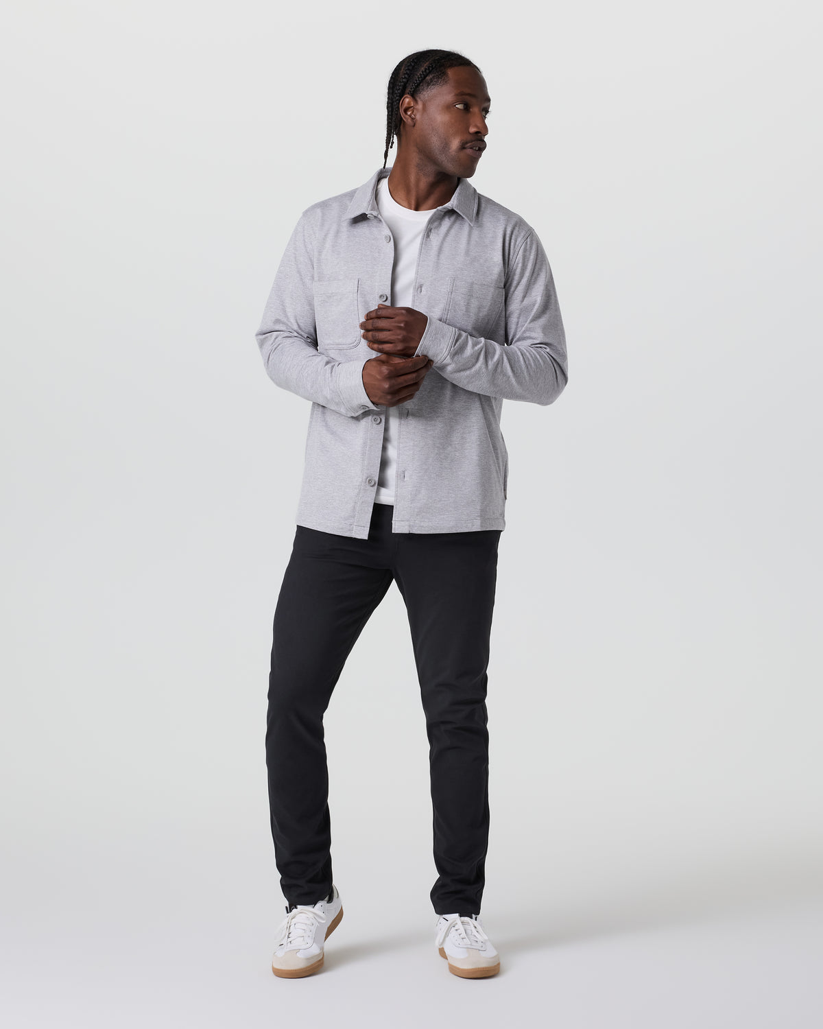 MetaTwill Pant Athletic Slim 30" Black | Vuori online - US 6686
