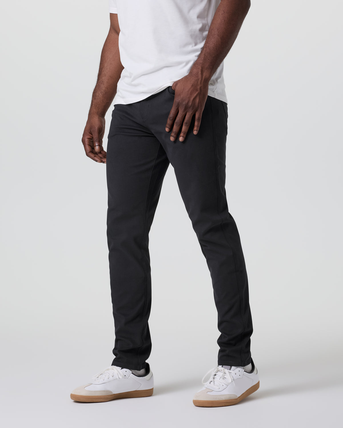 MetaTwill Pant Athletic Slim 30" Black | Vuori online - US 6686