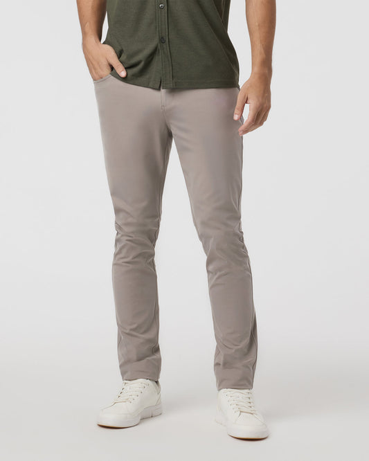 Meta Pant Athletic Slim 30" Mocha 5-Pocket Pants | Vuori sale - US 9095