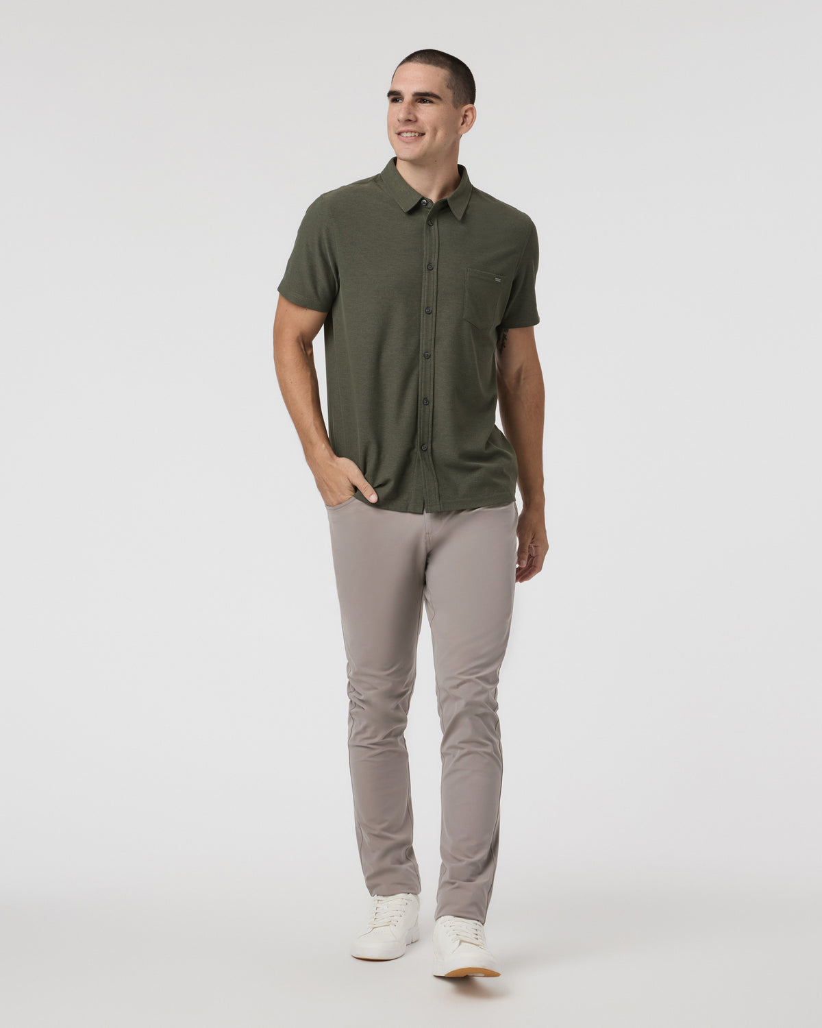 Meta Pant Athletic Slim 30" Mocha 5-Pocket Pants | Vuori sale - US 9095
