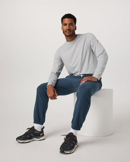 Aspen Sweatpant Men's Ocean Blue Classic-Fit Sweats | Vuori discount - US 8685