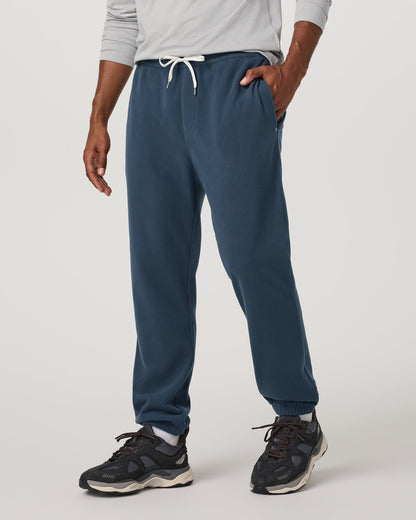 Aspen Sweatpant Men's Ocean Blue Classic-Fit Sweats | Vuori discount - US 8685