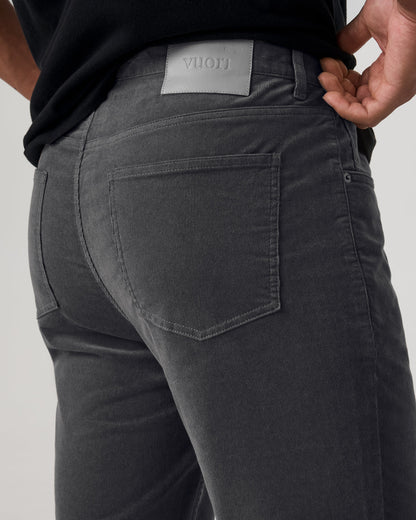 Optimist 5 Pocket Cord Pant Athletic Slim Fit Charcoal | Vuori sale - US 6584