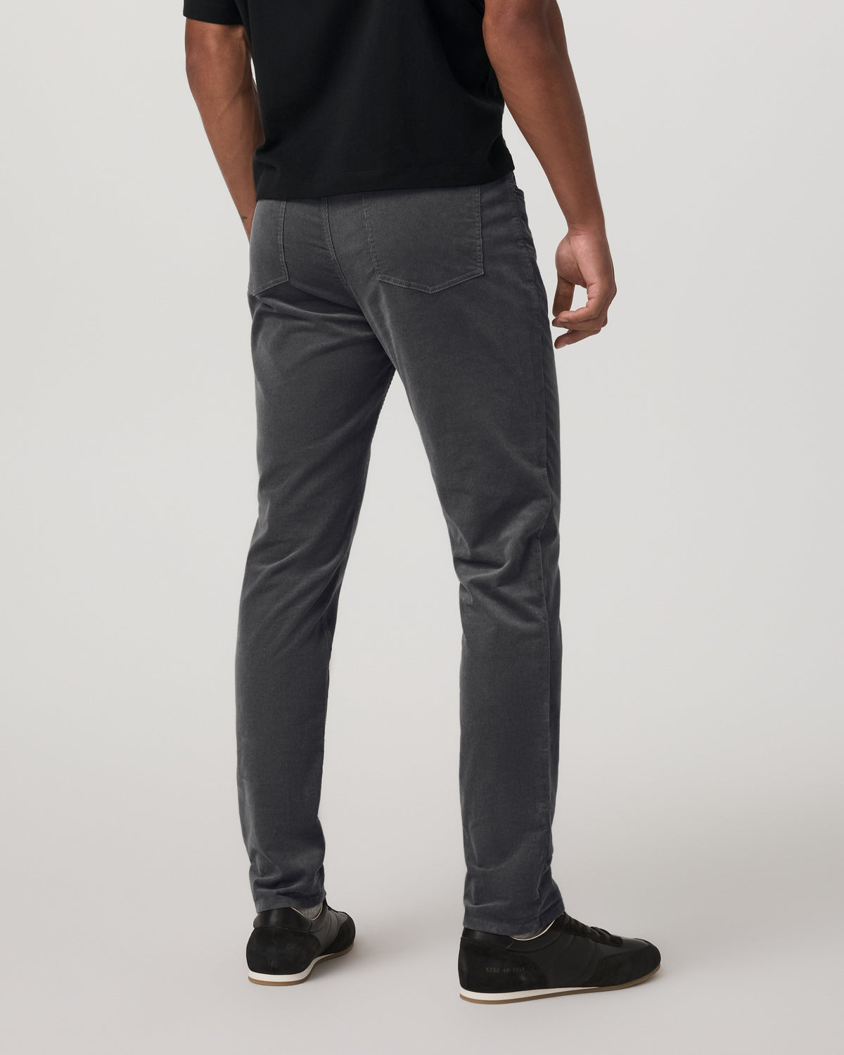Optimist 5 Pocket Cord Pant Athletic Slim Fit Charcoal | Vuori sale - US 6584