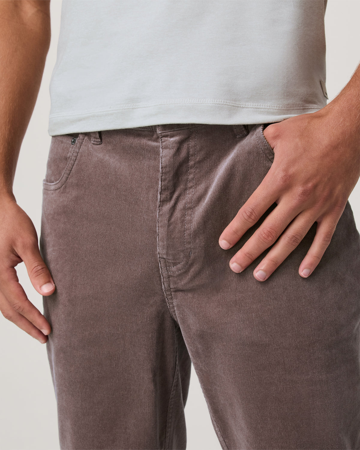 Optimist 5 Pocket Cord Pant Athletic Slim Fit Huckleberry | Vuori online - US 6869