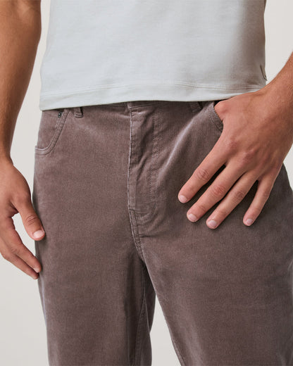 Optimist 5 Pocket Cord Pant Athletic Slim Fit Huckleberry | Vuori online - US 6869