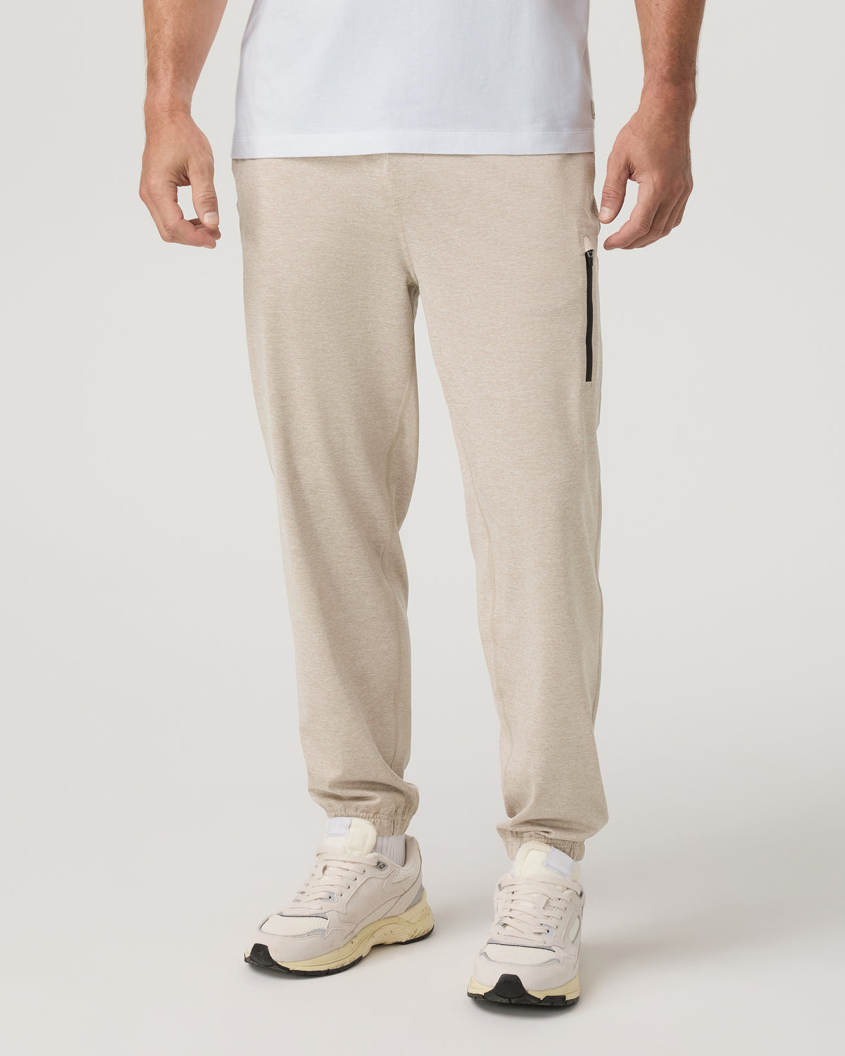 Men's Sunday Performance Sweatpant 28" Toast Heather | Vuori discount - US 1898