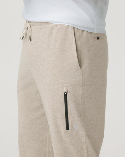 Men's Sunday Performance Sweatpant 28" Toast Heather | Vuori discount - US 1898