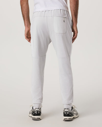 Sunday Mixed Media Jogger 28" Men's Frost Grey Joggers | Vuori onsale - US 5810