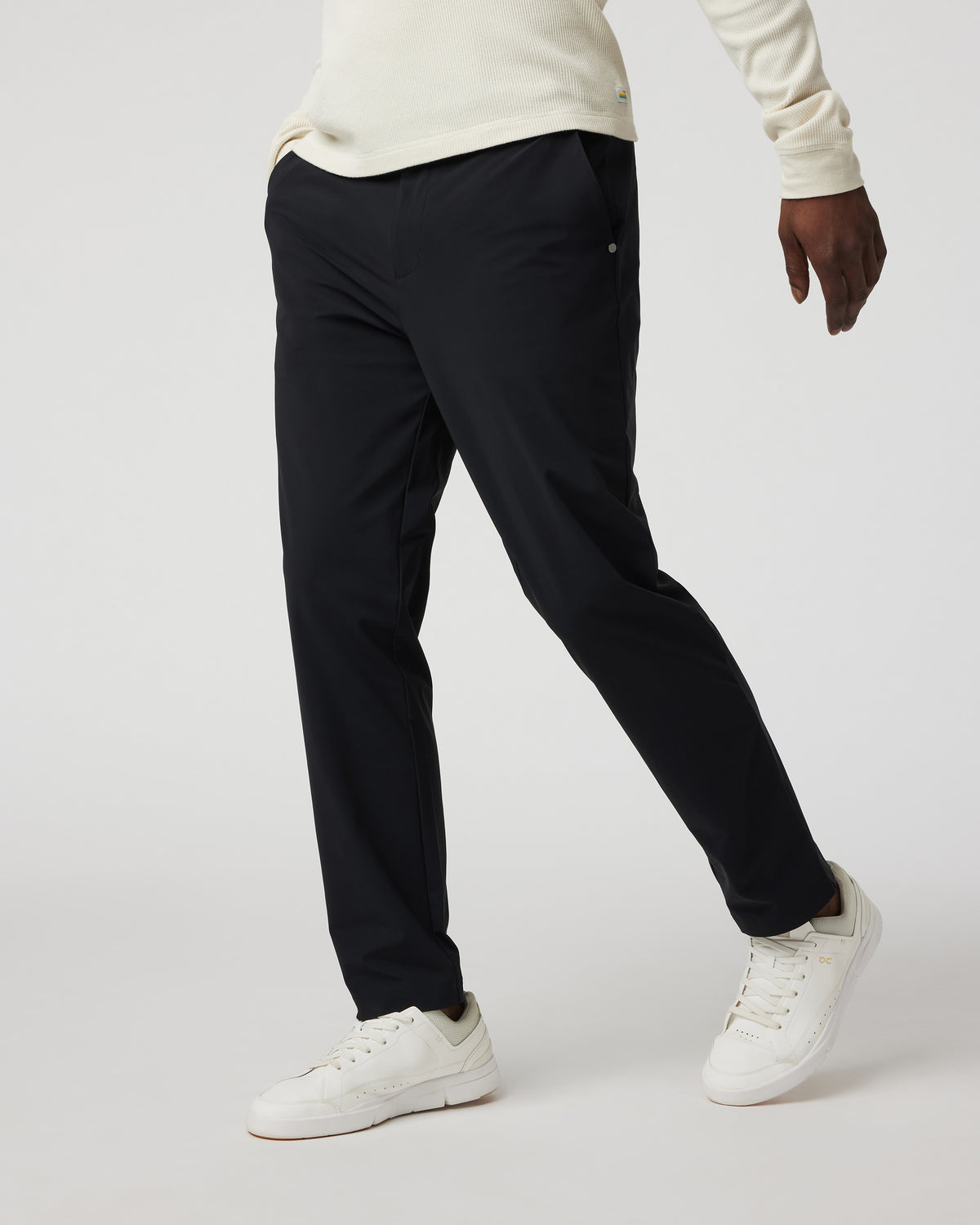 Fleet Chino Pant Athletic Slim 30" Black | Vuori shop - US 5504
