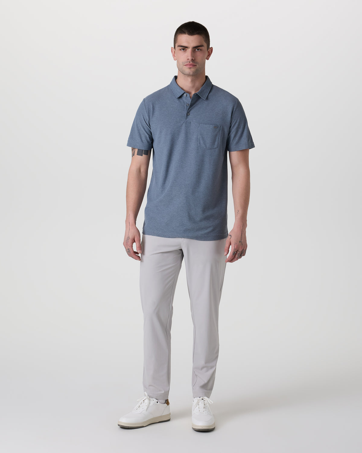 Fleet Chino Pant Athletic Slim 30" Fog | Vuori for sale - US 6768