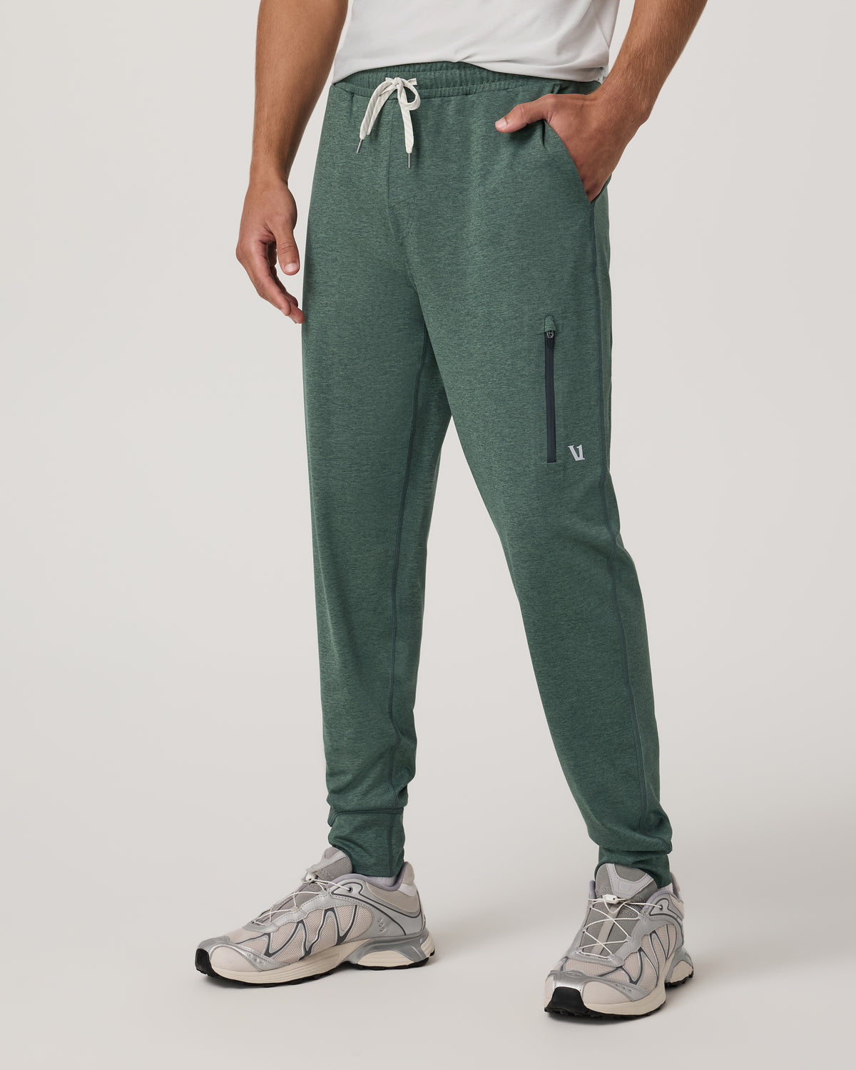 Men's Sunday Performance Jogger 30" Agate Green Heather | Vuori discount - US 1833