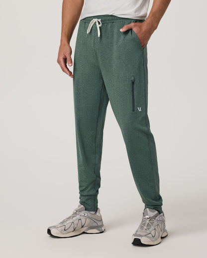 Men's Sunday Performance Jogger 30" Agate Green Heather | Vuori discount - US 1833