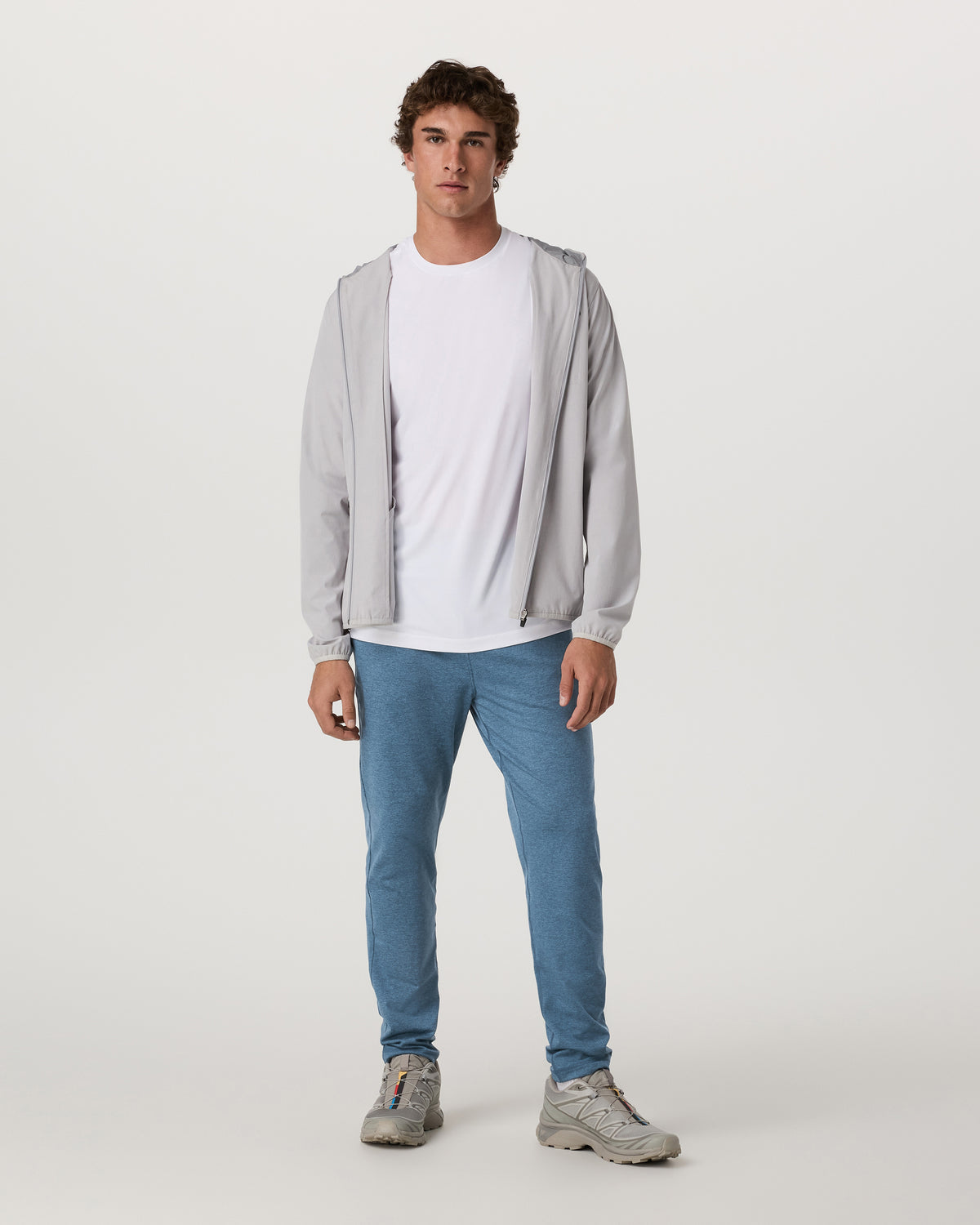 Coronado Pant 30" Men's Pool Blue Heather Pants | Vuori sale - US 1196
