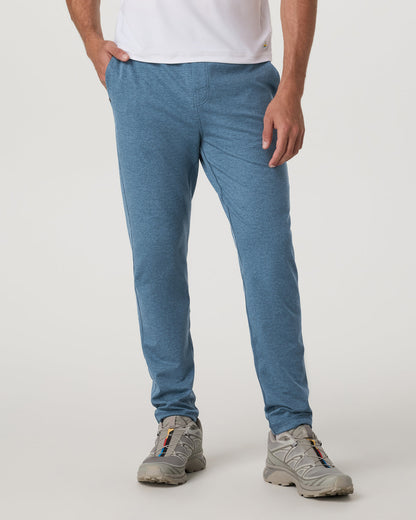 Coronado Pant 30" Men's Pool Blue Heather Pants | Vuori sale - US 1196
