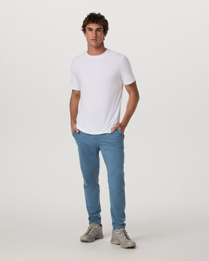 Coronado Pant 30" Men's Pool Blue Heather Pants | Vuori sale - US 1196