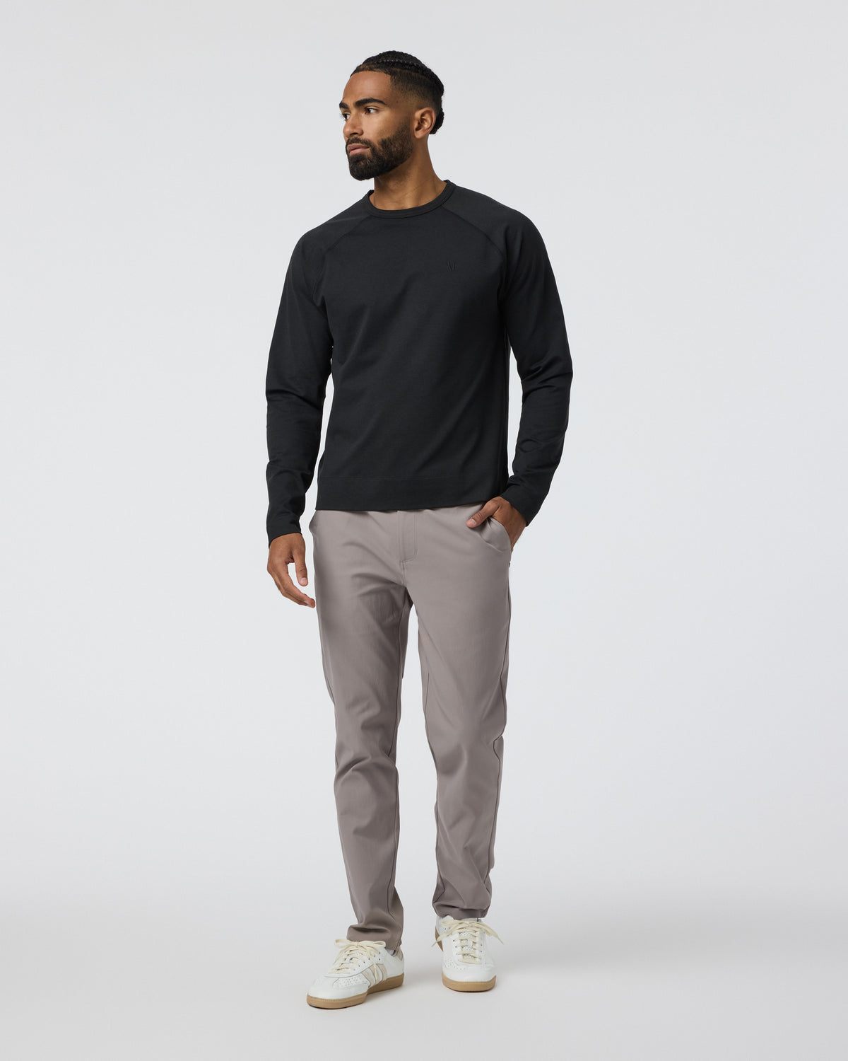 Cascade Tech Chino Pant Athletic Slim Fit 32" Mocha | Vuori onsale - US 6131