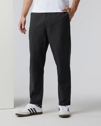 Cascade Crinkle Pant Relaxed 30" Black | Vuori outlet - US 8648