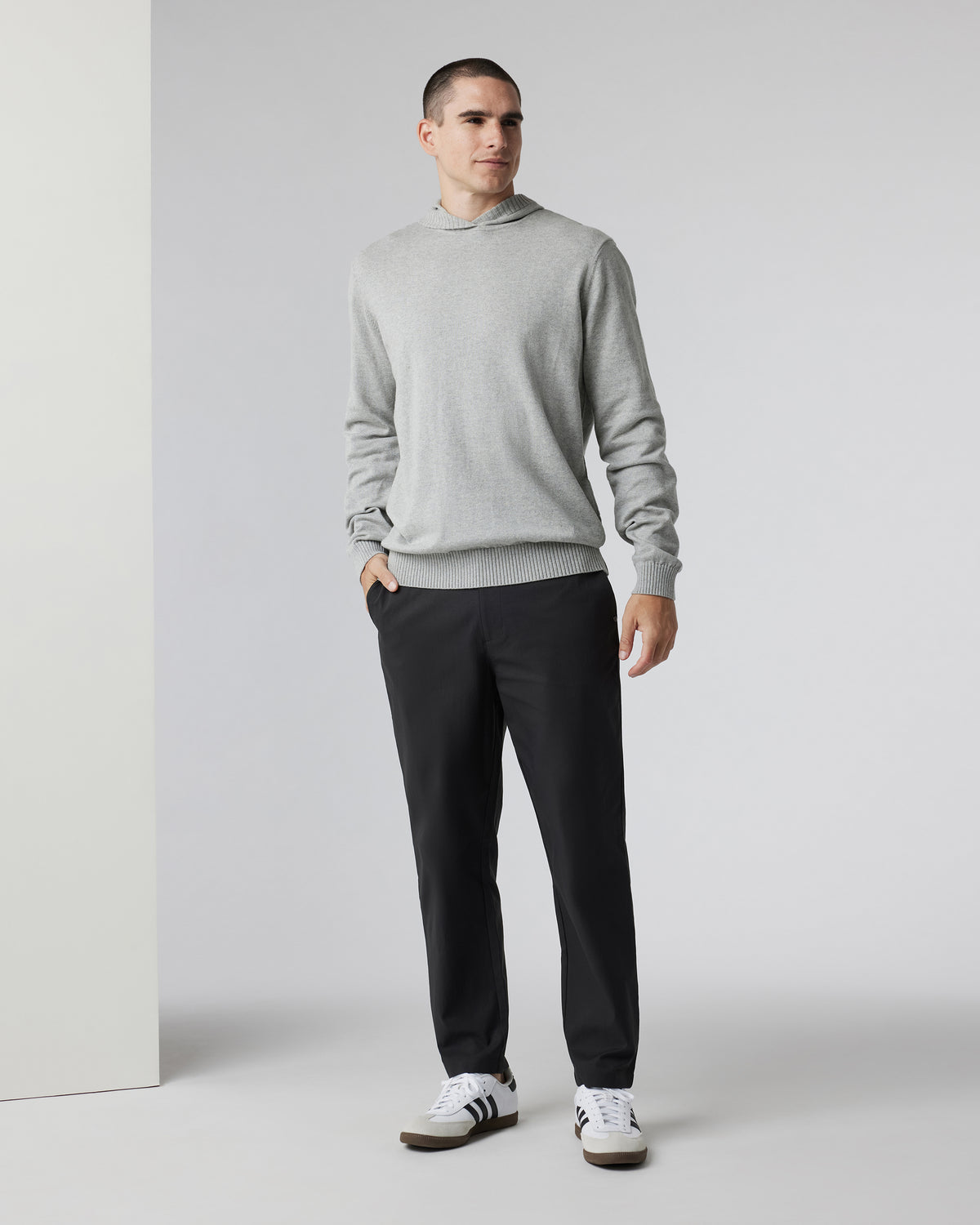 Cascade Crinkle Pant Relaxed 30" Black | Vuori outlet - US 8648