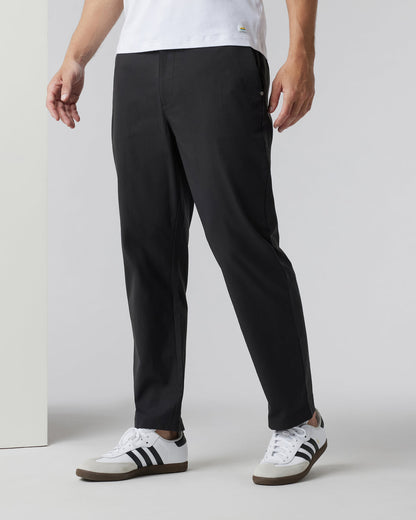 Cascade Crinkle Pant Relaxed 30" Black | Vuori outlet - US 8648