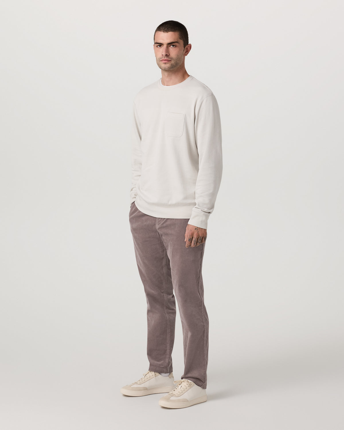 Men's Optimist Elastic Waist Pant Classic Fit Huckleberry | Vuori sale - US 4640