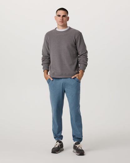 Men's Coronado Sweatpant 28" Pool Blue Heather | Vuori online - US 6529