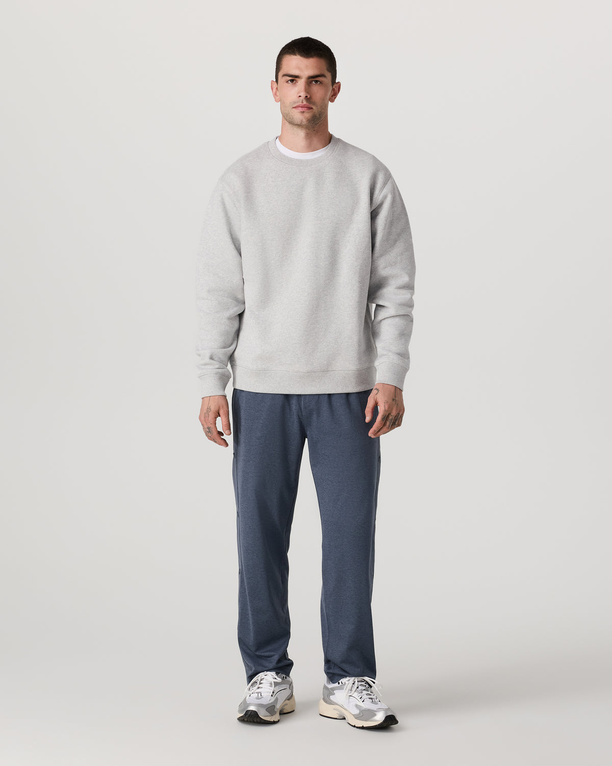 Sunday Warm Up Pant 30" Men's Azure Heather Pants | Vuori outlet - US 5701