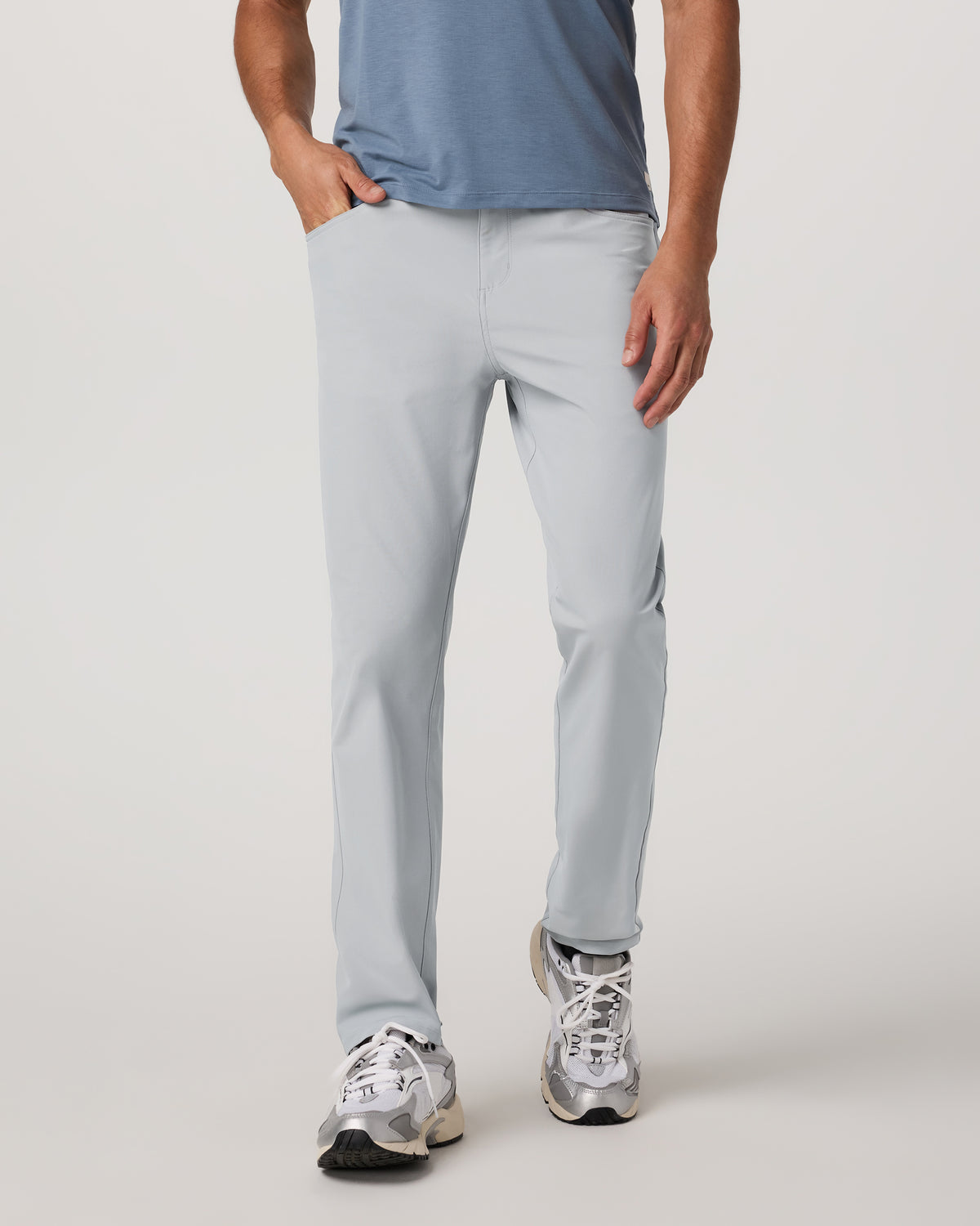 Meta Pant Classic Fit 30" Men's Sea Fog 5-Pocket Pants | Vuori sale - US 2066