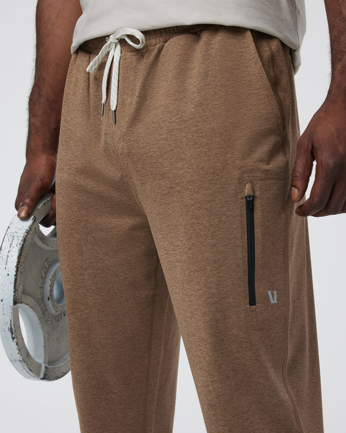 Sunday Performance Track Pant 2.0 Pecan Heather | Vuori for sale - US 2988