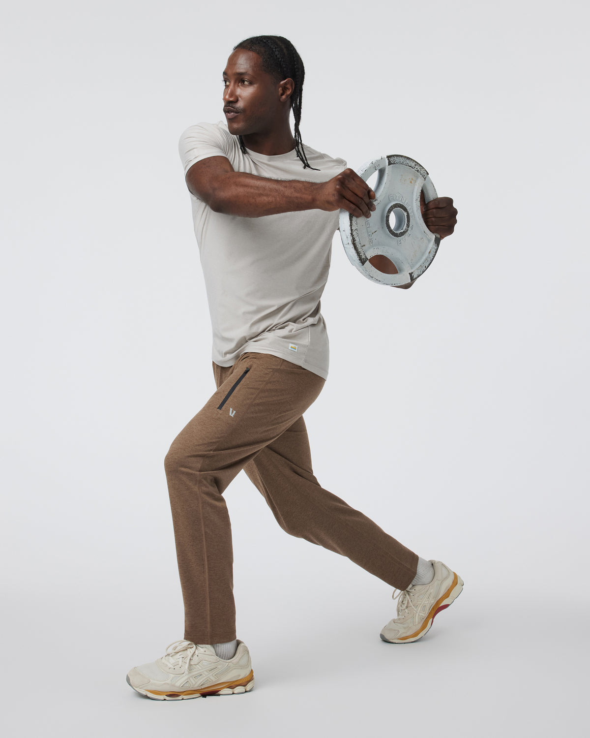 Sunday Performance Track Pant 2.0 Pecan Heather | Vuori for sale - US 2988