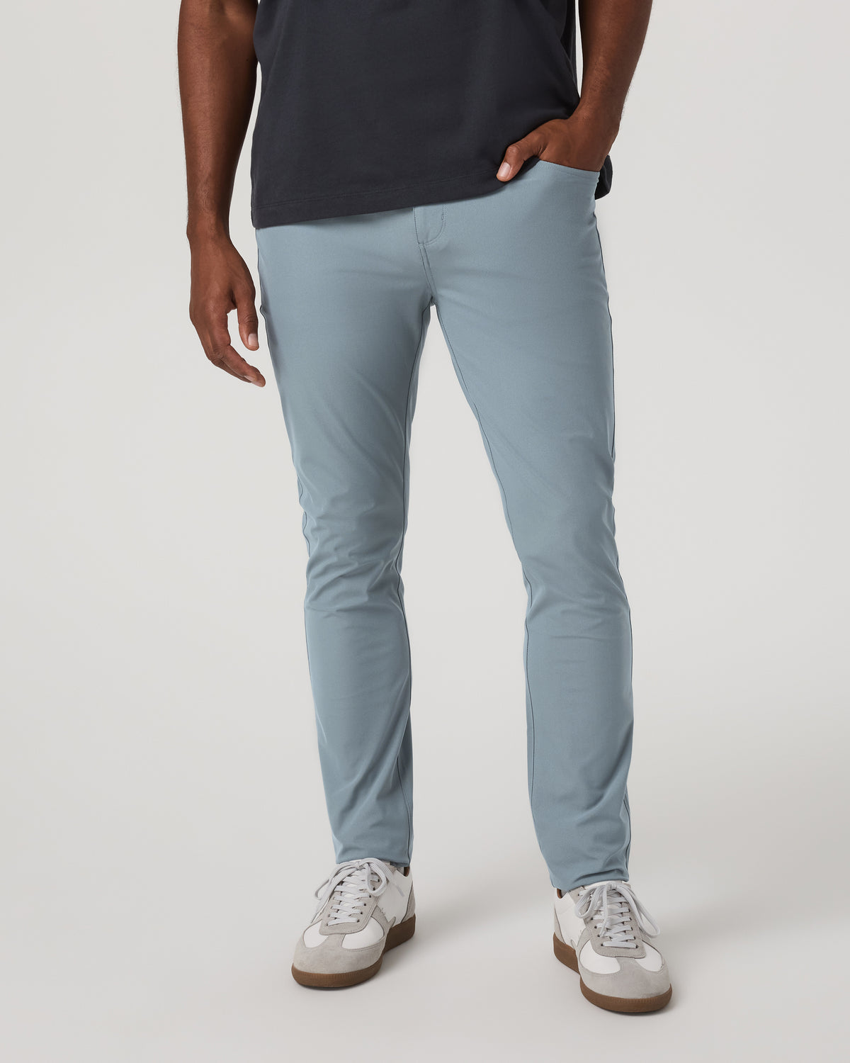 Meta Pant Athletic Slim 32" Dusty Blue 5-Pocket Pants | Vuori discount - US 8059