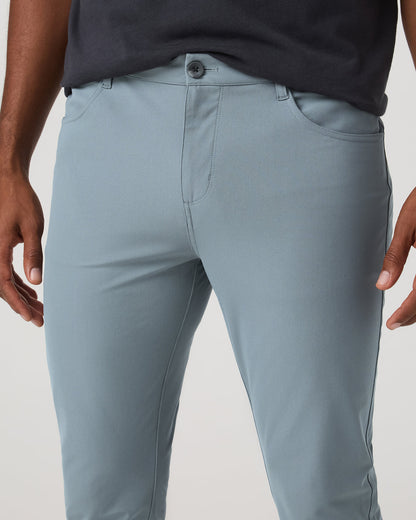 Meta Pant Athletic Slim 32" Dusty Blue 5-Pocket Pants | Vuori discount - US 8059