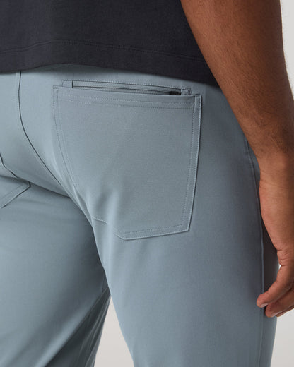 Meta Pant Athletic Slim 32" Dusty Blue 5-Pocket Pants | Vuori discount - US 8059