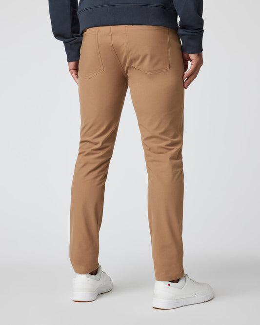 Meta Pant Athletic Slim 30" Camel 5-Pocket Pants | Vuori sale - US 5689
