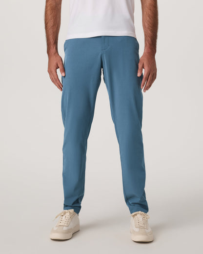Aim Pant Men's Pool Blue Athletic Slim Fit 32" Inseam | Vuori shop - US 8804