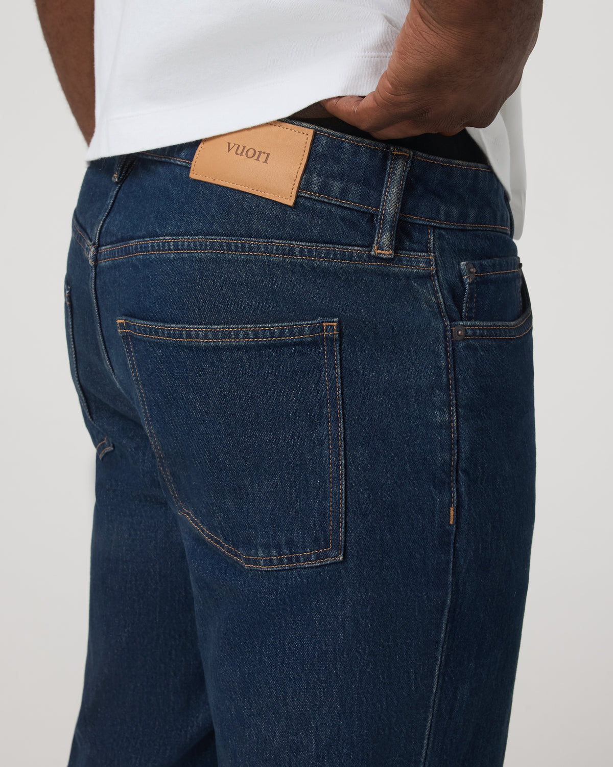 Vuori Vintage Jean Classic Fit 30" Men's Rinse Denim | Vuori online - US 5439