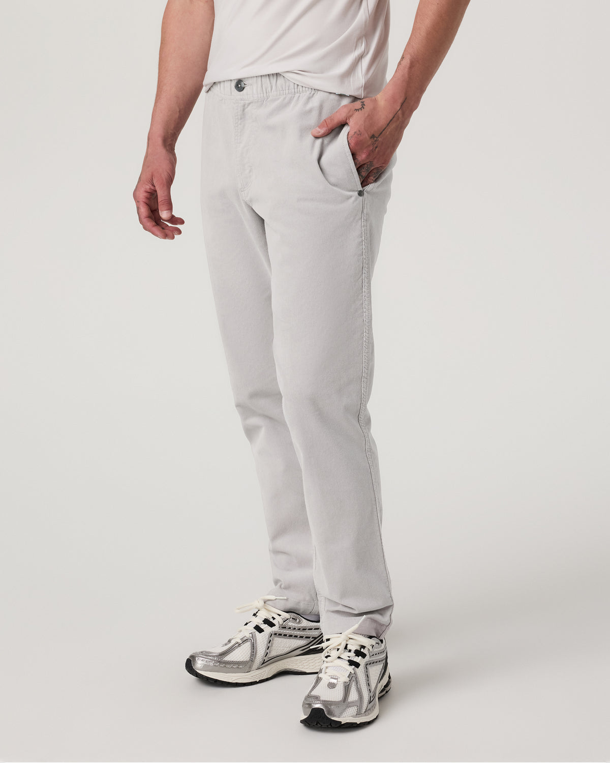 Optimist Elastic Waist Pant Classic Fit Amethyst Grey | Vuori discount - US 5252