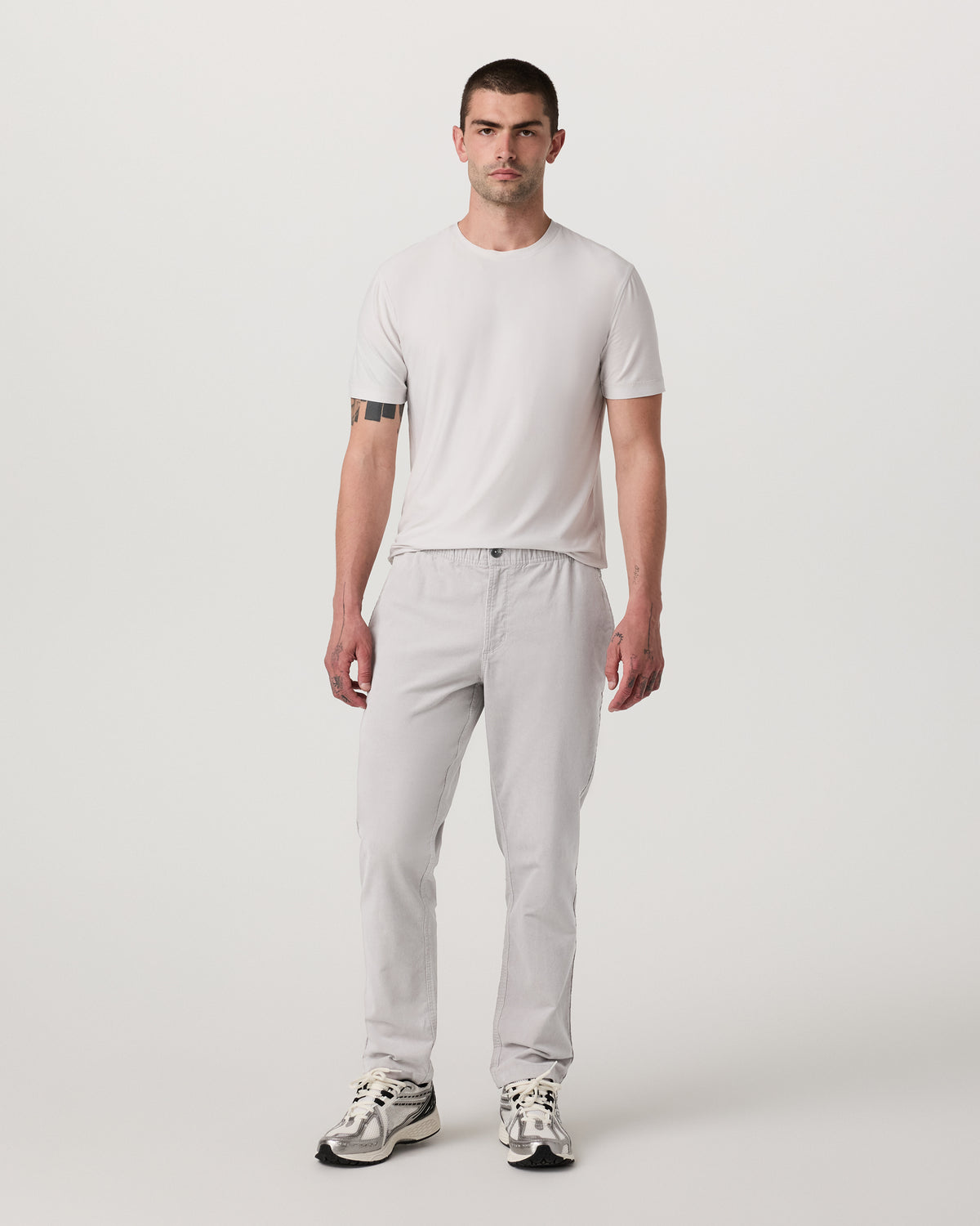 Optimist Elastic Waist Pant Classic Fit Amethyst Grey | Vuori discount - US 5252