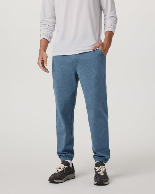 Men's Coronado Sweatpant 30" Pool Blue Heather | Vuori shop - US 4856