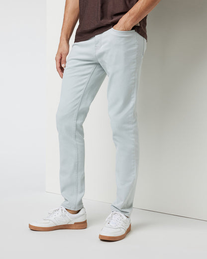 Benton Stretch Twill Pant Men's Sky Grey Twill Pants | Vuori discount - US 2806