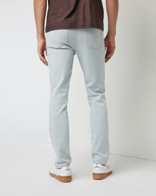 Benton Stretch Twill Pant Men's Sky Grey Twill Pants | Vuori discount - US 2806