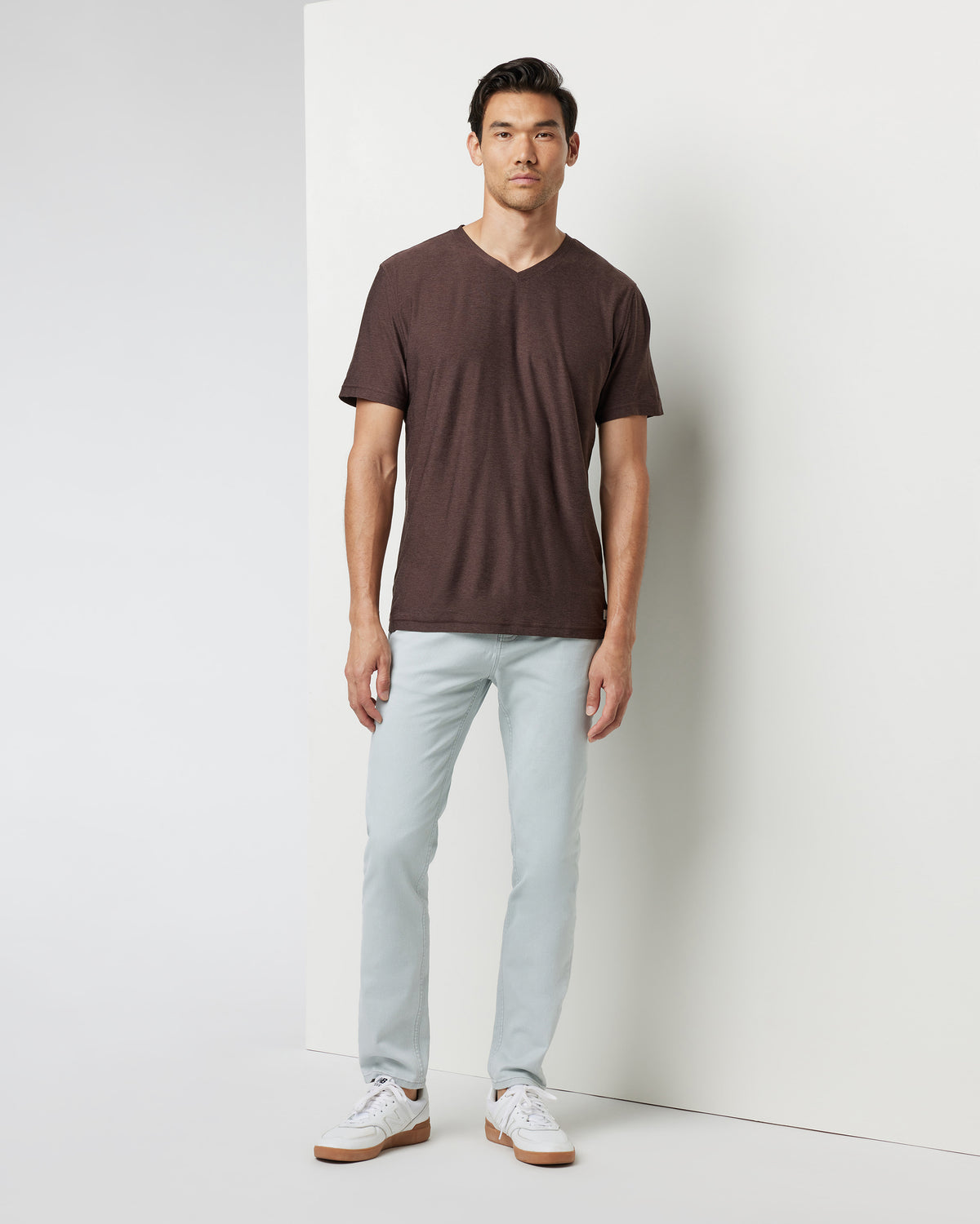 Benton Stretch Twill Pant Men's Sky Grey Twill Pants | Vuori discount - US 2806