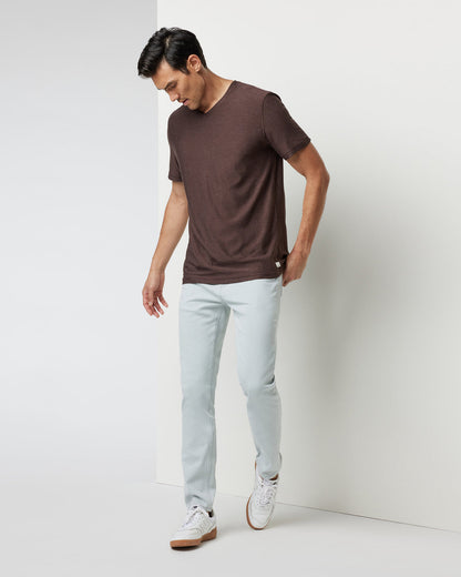 Benton Stretch Twill Pant Men's Sky Grey Twill Pants | Vuori discount - US 2806