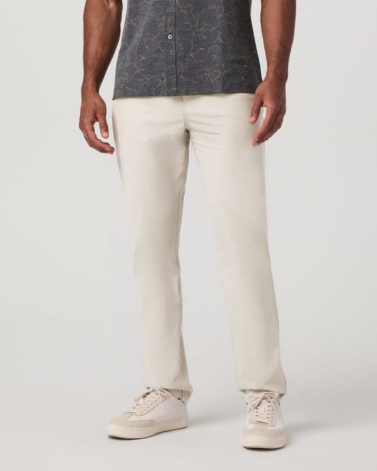 Meta Pant Classic Fit 34" Men's Birch 5-Pocket Pants | Vuori online - US 8157