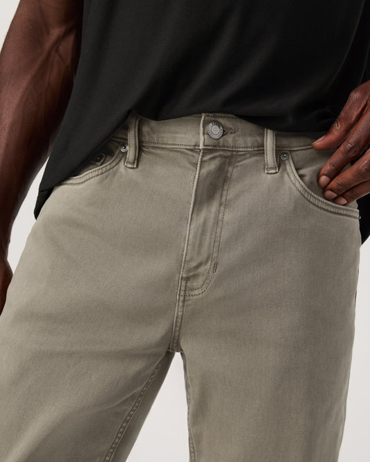 Benton Stretch Twill Pant Athletic Slim Fit 30" Taupe | Vuori shop - US 2196