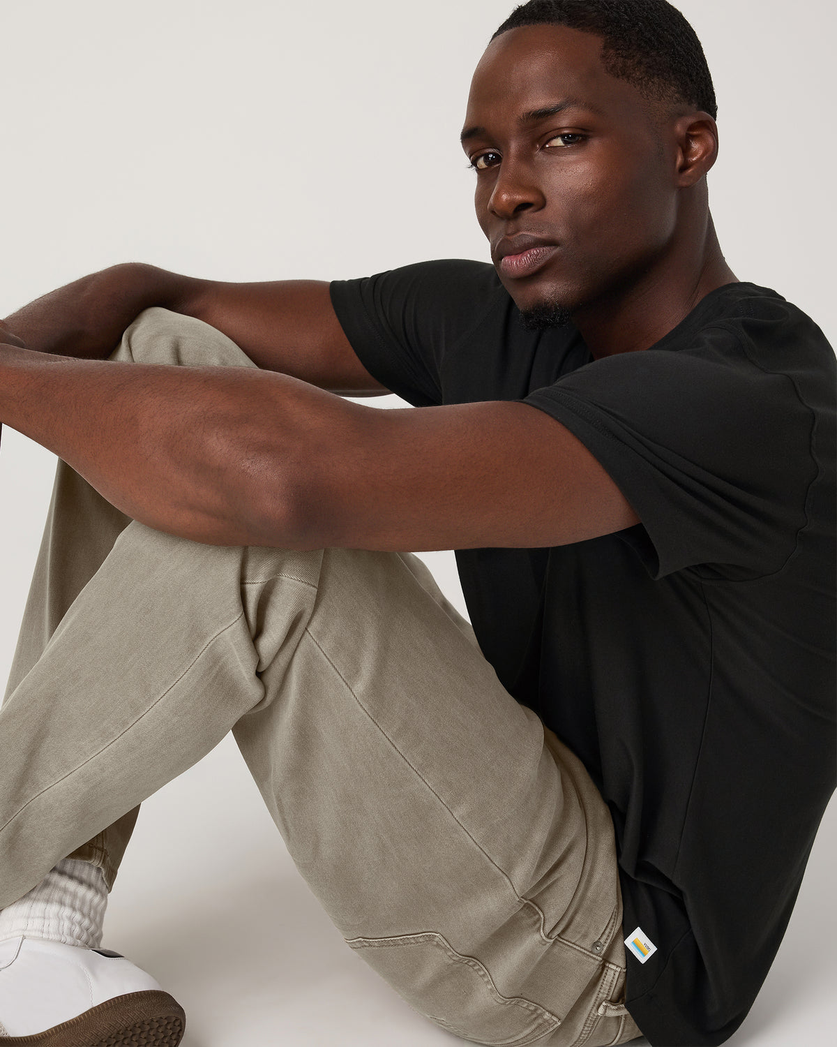 Benton Stretch Twill Pant Athletic Slim Fit 30" Taupe | Vuori shop - US 2196